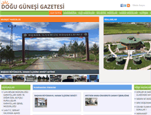 Tablet Screenshot of dogugunesi.com